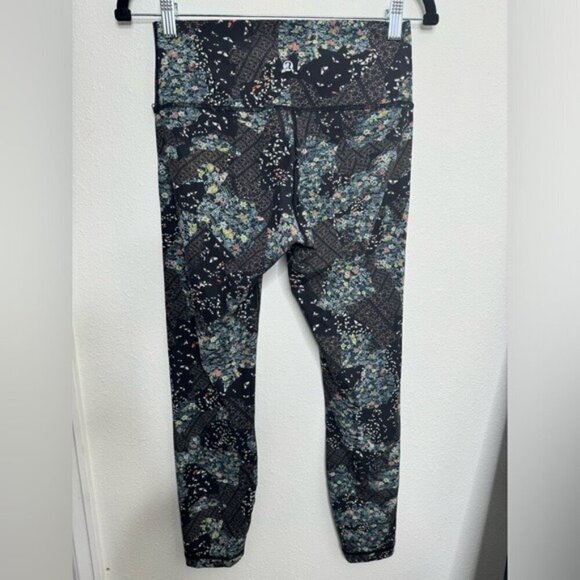 Lululemon Wunder Under Hi-Rise 7/8Tight 25" - Assemblage Alpine White Size 8 - Picture 5 of 9